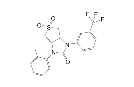 1H-thieno[3,4-d]imidazol-2(3H)-one, tetrahydro-1-(2-methylphenyl)-3-[3-(trifluoromethyl)phenyl]-, 5,5-dioxide