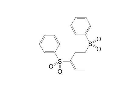 (E)-(Pent-3-ene-1,3-diyldisulfonyl)dibenzene