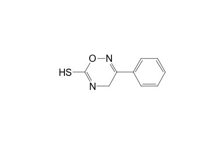 6H-1,2,5-Oxadiazine-6-thione, 4,5-dihydro-3-phenyl-