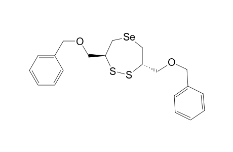 (3S,7S)-3,7-Bis((benzyloxy)methyl)-1,2,5-dithiaselenepane
