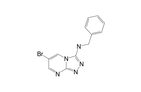 3-BENZYLAMINO-6-BROMO-[1,2,4]-TRIAZOLO-[4,3-A]-PYRIMIDINE