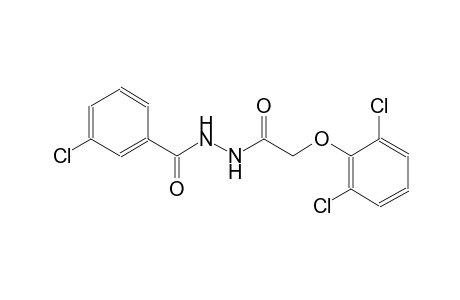 N'-(3-chlorobenzoyl)-2-(2,6-dichlorophenoxy)acetohydrazide
