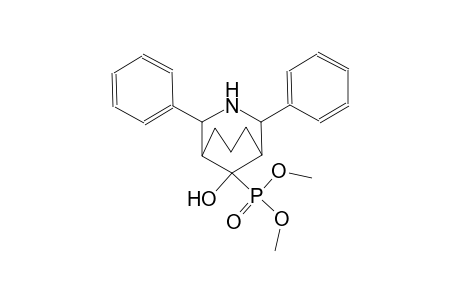 dimethyl 9-hydroxy-2,4-diphenyl-3-azabicyclo[3.3.1]non-9-ylphosphonate