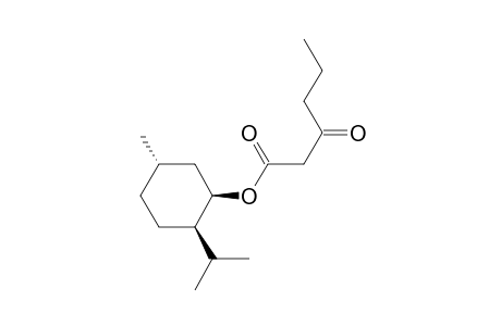 Hexanoic acid, 3-oxo-, 5-methyl-2-(1-methylethyl)cyclohexyl ester, [1R-(1.alpha.,2.beta.,5.alpha.)]-