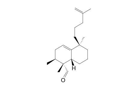 (1R,2S,5R,8aS)-1,2,5-trimethyl-5-(4-methylpent-4-enyl)-2,3,6,7,8,8a-hexahydronaphthalene-1-carbaldehyde