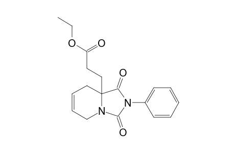 ETHYL-3-[1,3-DIOXO-2-PHENYL-2,3,5,8-TETRAHYDROIMIDAZO-[1,5-A]-PYRIDIN-8A(1H)-YL]-PROPANOATE