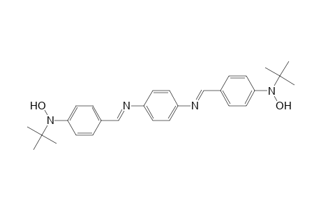 1,4-Benzenediamine, N,N'-bis[[4-[(1,1-dimethylethyl)hydroxyamino]phenyl]methylene]-