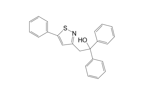 1,1-Diphenyl-2-(5-phenyl-1,2-thiazol-3-yl)ethanol