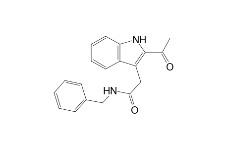 2-(2-Acetyl-1H-indol-3-yl)-N-benzylacetamide