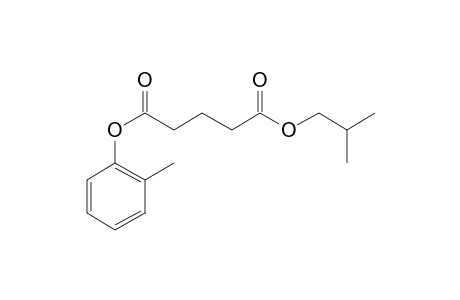 Glutaric acid, isobutyl 2-methylphenyl ester