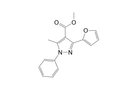 Methyl 3-(furan-2-yl)-5-methyl-1-phenyl-1H-pyrazole-4-carboxylate