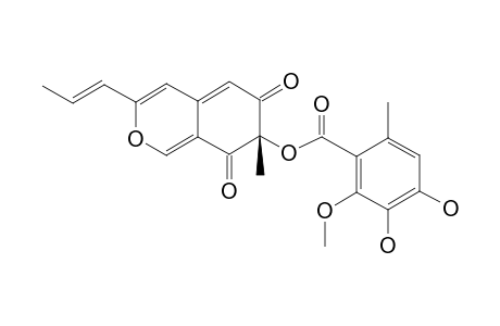 4'-HYDROXY-3'-METHOXY-(S)-MITORUBRIN