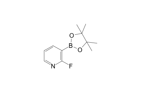 2-Fluoro-3-(4,4,5,5-tetramethyl-1,3,2-dioxaborolan-2-yl)pyridine