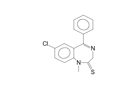 7-Chloro-1-methyl-5-phenyl-1,3-dihydro-2H-1,4-benzodiazepine-2-thione