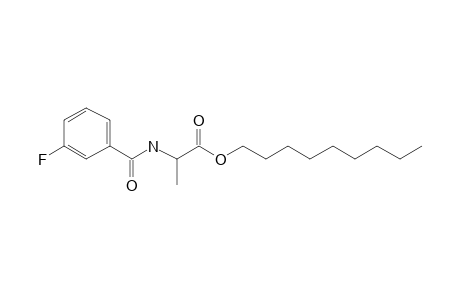 L-Alanine, N-(3-fluorobenzoyl)-, nonyl ester