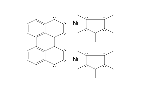 Bis(pentamethylcyclopentadienyl-nickel)(.mu.-2-.eta.-3,.eta.-3-perylene)