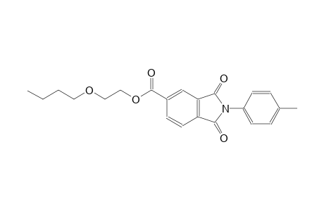 2-butoxyethyl 2-(4-methylphenyl)-1,3-dioxo-5-isoindolinecarboxylate