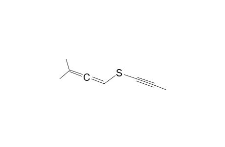 .gamma.,.gamma.-Dimethylallenyl - 1-Propynyl Sulfide