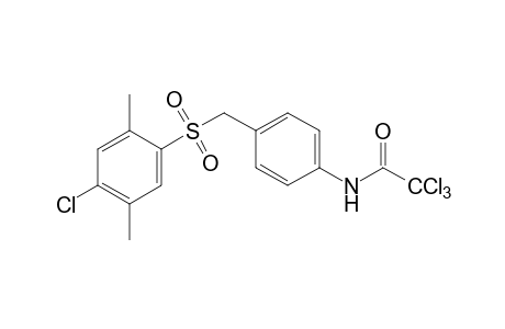 alpha-[(4-chloro-2,5-xylyl)sulfonyl]-2,2,2-trichloro-p-acetotoluidide