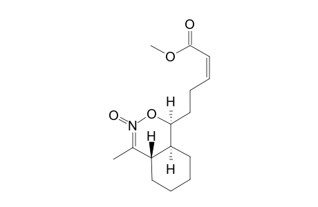 REL-(3AR,7AR,8R)-METHYL-2Z-5-[8-(3-METHYL-2-OXIDO-3A,4,5,6,7,7A-HEXAHYDRO-4H-1,2-BENZOXAZINYL)]-2-PENTENOATE