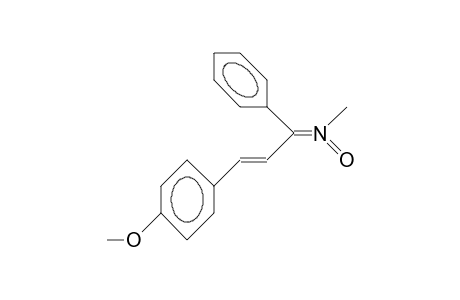 1-(4-Methoxy-phenyl)-3-phenyl-(E,E)-propene 3-(N-methyl-nitrone)