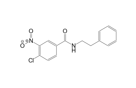 4-chloro-3-nitro-N-(2-phenylethyl)benzamide