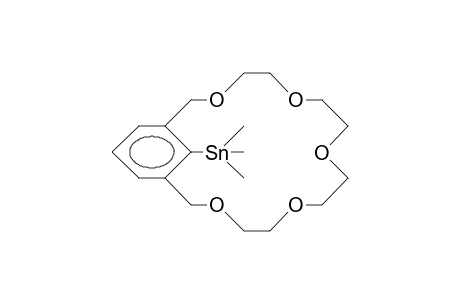 2-Trimethylstannyl-1.3-xylyl-18-crown-5