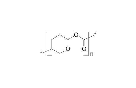 Poly(tetrahydropyran-5,2-diyloxycarbonyl)