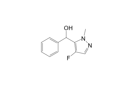 N-Methyl-5-[(phenyl)hydroxymethyl]-4-fluoro-1H-pyrazole