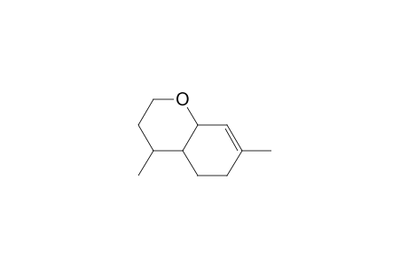 2H-1-Benzopyran, 3,4,4a,5,6,8a-hexahydro-4,7-dimethyl-