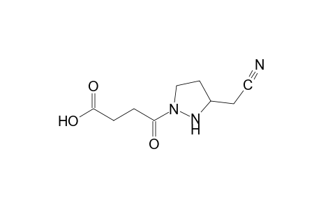 3-(cyanomethyl-?-oxo-1-pyrazolidinebutyric acid