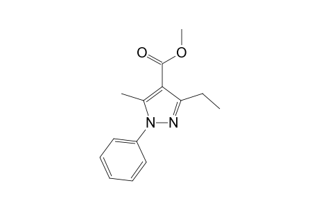 Methyl 3-ethyl-5-methyl-1-phenyl-1H-pyrazole-4-carboxylate