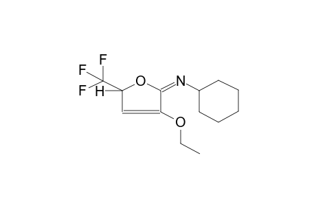 2-CYCLOHEXYLIMINO-3-ETHOXY-5-TRIFLUOROMETHYLOXOLENE-2