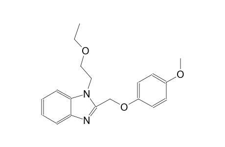 1H-benzimidazole, 1-(2-ethoxyethyl)-2-[(4-methoxyphenoxy)methyl]-