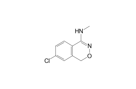 7-chloro-4-methylamino-1H-2,3-benzoxazine