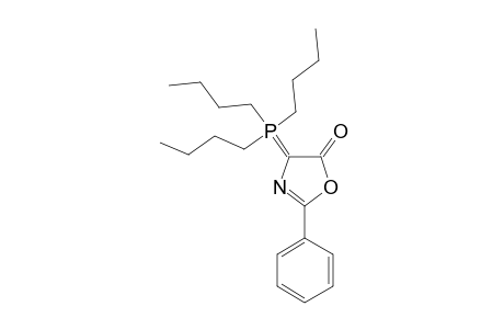 2-PHENYL-4-TRIBUTYLPHOSPHORANYLIDENE-5(4H)-OXAZOLONE