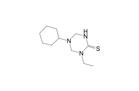 5-cyclohexyl-1-ethyltetrahydro-1,3,5-triazine-2(1H)-thione