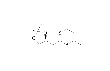 2-Deoxy-3,4-O-isopropylidene-D-glycero-tertrose diethyl dithioacetal