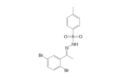 (Z)-N'-[1-(2,5-Dibromophenyl)ethylidene]-4-methylbenzenesulfonohydrazide