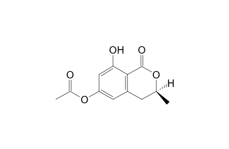 6-Acetoxy-mellein