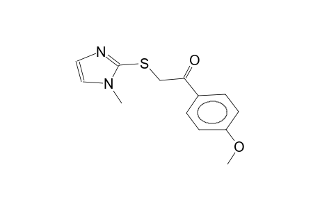 1-methyl-2-(4-methoxybenzoylmethylthio)imidazole