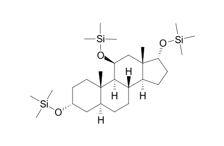 Tristrimethylsilyl 3.alpha.,11.beta.,17.alpha.-trihydroxy-5.alpha.-androstane