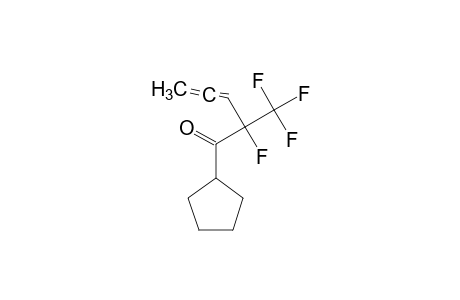 1-Cyclopentyl-2-fluoro-2-(trifluoromethyl)penta-3,4-dien-1-one