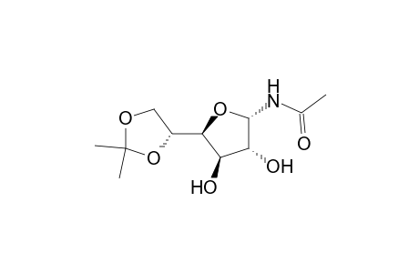 N-acetyl-5,6-O-isopropylidene-alpha-D-glucofuranosylamine