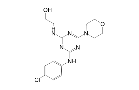 ethanol, 2-[[4-[(4-chlorophenyl)amino]-6-(4-morpholinyl)-1,3,5-triazin-2-yl]amino]-