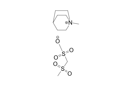 N-methylquinuclidinium-(methanesulfonyl)methanesulfonate