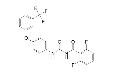 Benzamide, 2,6-difluoro-N-[[[4-[3-(trifluoromethyl)phenoxy]-phenyl]amino]carbonyl]-