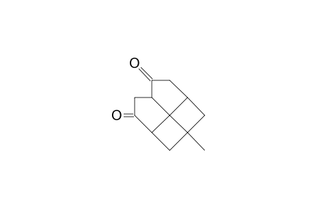 (1a,3b,6a,9B)-1-Methyl-tetracyclo(4.4.1.0/3,11/.0/9,11)undecane-4,7-dione