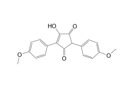 4-Hydroxy-2,5-bis(p-methoxyphenyl)-4-cyclopenten-1,3-dione