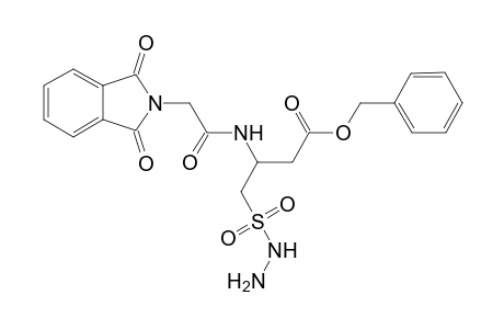 3-[2-(1,3-Dioxo-1,3-dihydro-isoindol-2-yl)-acetylamino]-4-sulfonylhydrazide-butyric acid benzyl ester